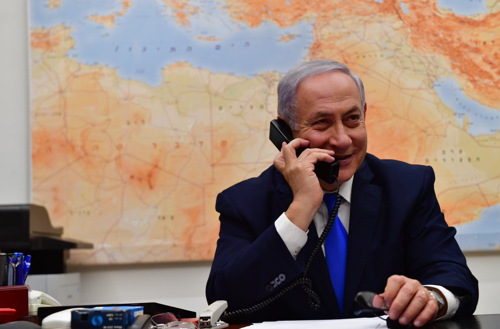 Netanyahu-Doran-Matza-story-pic